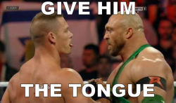 dudpendous:  Real mature Cena.   Haha the