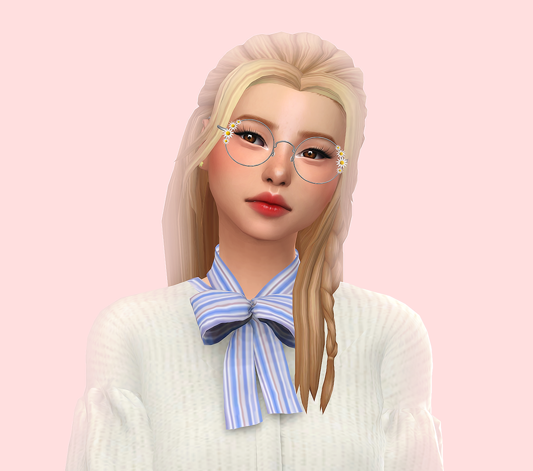 Sims 4 Amelia Hair Base Game Compatible Micat Game Vrogue