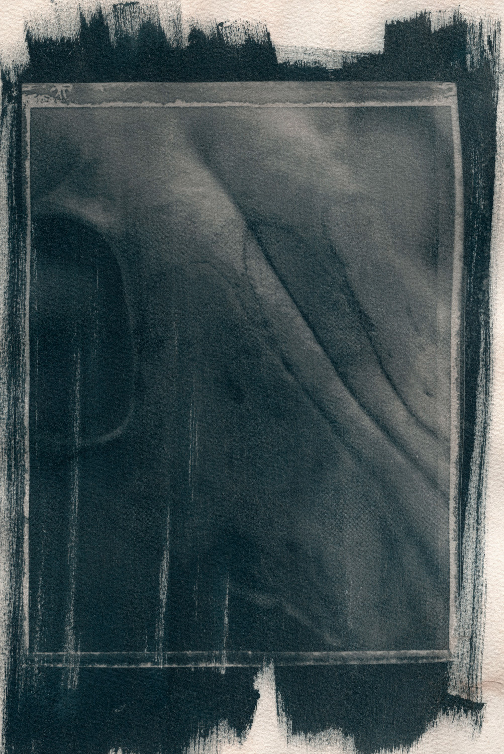 polaroidsandthoughts:
“the skull
cyanotype, toned with coffee
”