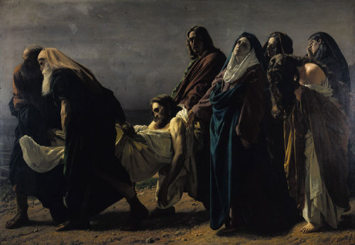 Antonio Ciseri - The Transport of Christ to the Sepulcher (1864-1870)