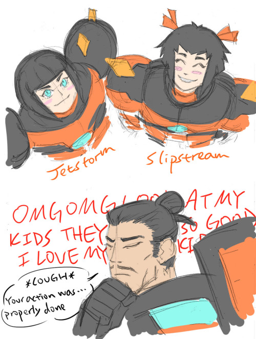 RiD Drift silly single dad and his kids.IMAGINE RID DRIFT, STERN AS HELL, COMBS SLIPSTREAM&rsquo;S H