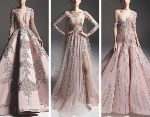evermore-fashion:Marwan & Khaled Fall 2018 Haute Couture Collection