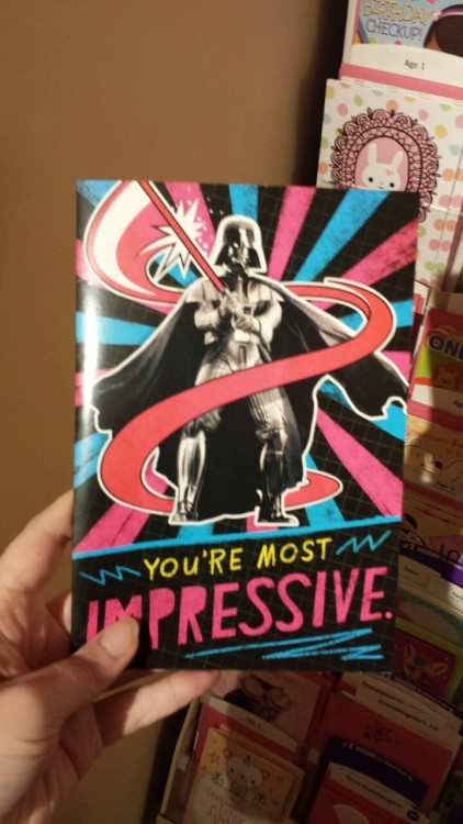 meganphntmgrl:Darth Vader believes in young girls, apparently.