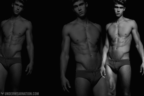 undiedude:  Alex in Teamm8, photo by Jerrad Matthew for Underwear Nation