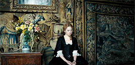 saoirse-ronan:Did you just look at me? How dare you! Close your eyes!The Favourite (2018), dir. Yorg