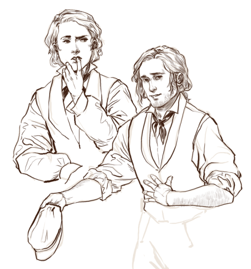 noyades:i really want to draw a nice finished picture of the ‘enjolras and his lieutenants&rsq