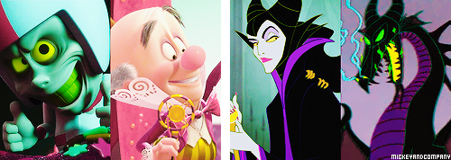 mickeyandcompany:Disney Villains + disguises / transformations