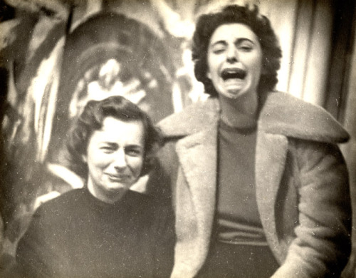 nobrashfestivity:    Grace Hartigan and Helen Frankenthaler   