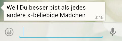 xunzerbrechlich:  wieso bekomm ich nicht so nachrichten?-_- 