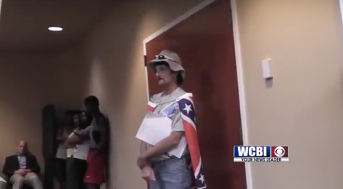 incaseyuhnevaknow:  micdotcom:   Mississippi man throws bomb at Wal-Mart because they stopped selling Confederate flags  Marshall E Leonard was arrested for allegedly throwing a bomb at a 24-hour Wal-Mart store in Mississippi over the weekend. The Sunday