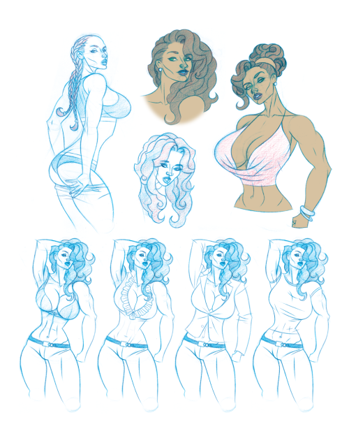 Sketches of Agent X..