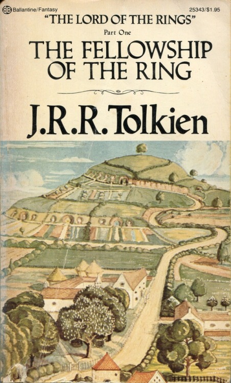 vintagescifibookcovers: The Hobbit & The Lord of the Rings by J.R.R. Tolkein1965