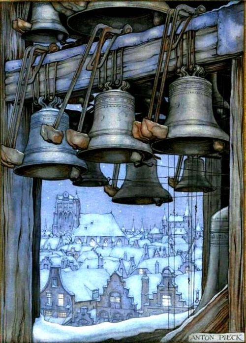 enchantedbook:  Church Bells  Anton Pieck