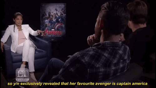 Source : Chris Hemsworth And Chris Evans Et Interview : Age Of Ultron | Et News