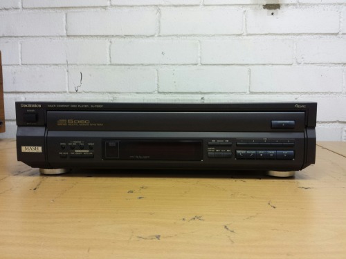 Technics SL-PD807 Multi Compact Disc Player, 1991