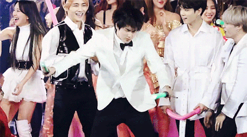 Jin Going Off During Amor Fati