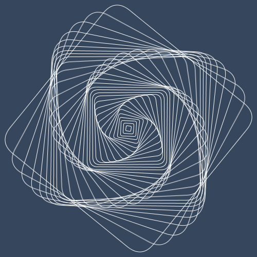 a gif of spiraling sparkles