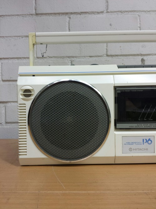 Hitachi TRK-P6E Ghetto Blaster, 1986