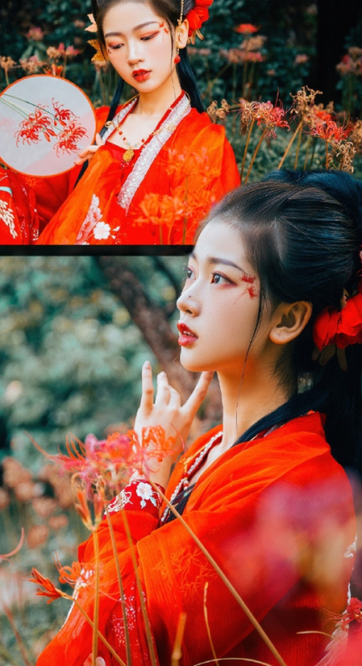 Chinese HanFu | pictures by weibo@阿衾衾————【絳悠堂漢服】 