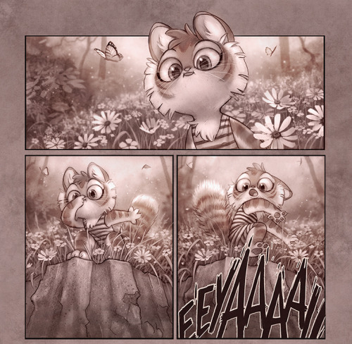 lackadaisycats:A comic. Enjoying the outdoors in summer in Missouri is…complicated.(Not pictured are
