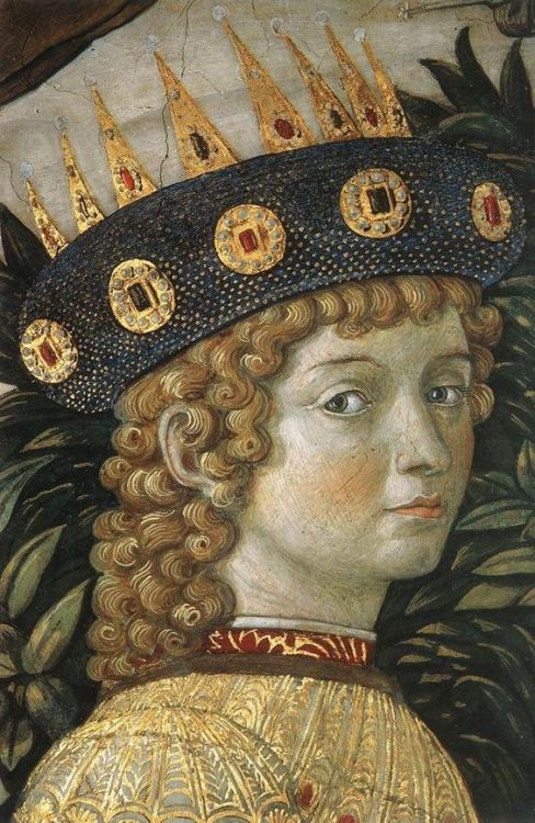 ducotedelestaque: Benozzo Gozzoli (1420-1497) : Procession of the youngest king, detail, 1459-1460  