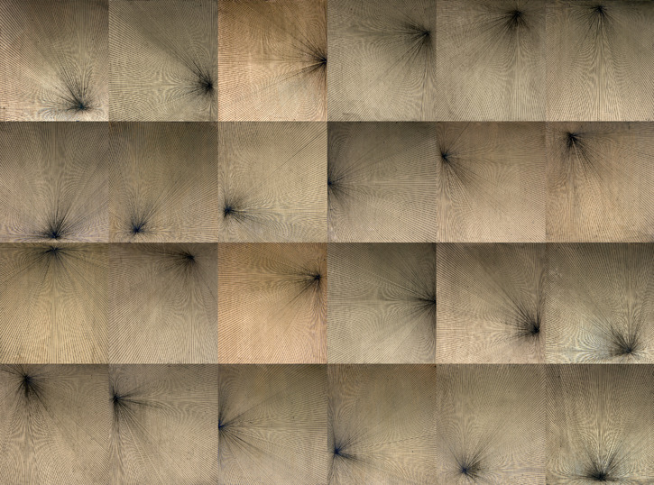 lafilleblanc:Catrin AnderssonFULL CIRCLE (I Won’t Let the Sun Go Down on Me), 2012Line