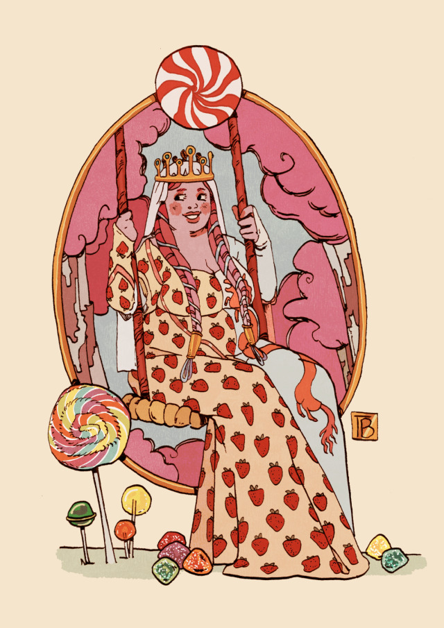 tiffbaxter:🍭Princess Bubblegum🍭Now available as a print! Etsy: tiffbaxtershop