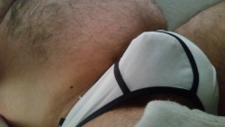 boxermann:  ncbear:The only pair of briefs I own (and that’s because they were free).  You look sexy in them!! Can really see that man cock