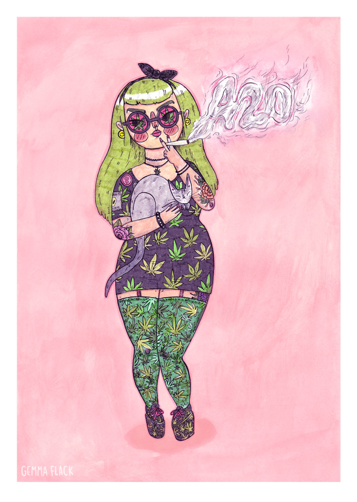 gemmafemma:  added CRYSTAL DREAMERS prints to my store, u can grab all these as prints