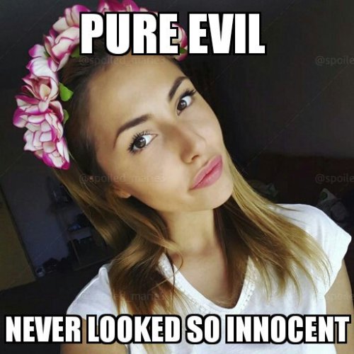 spoiled-marie: I’m not Satan.I’m something more Evil.