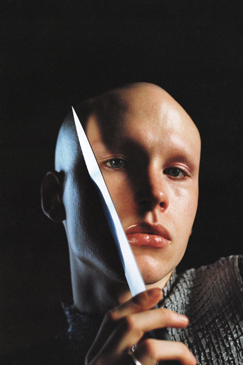 andrewlymanblog: Binky Holding a Knife Andrew Lyman