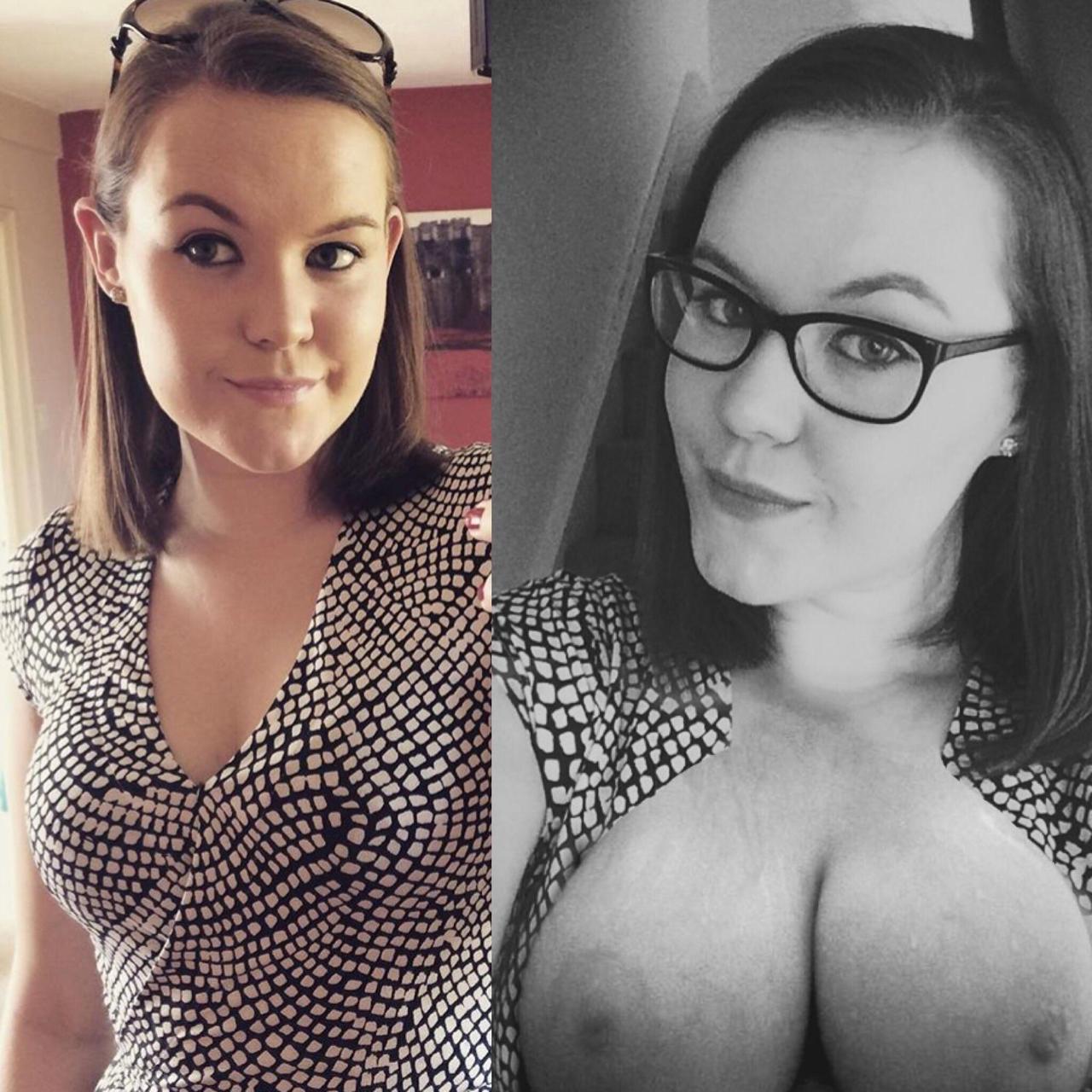hotonoff:  Daily Hot Dressed &amp; Undressed Girls