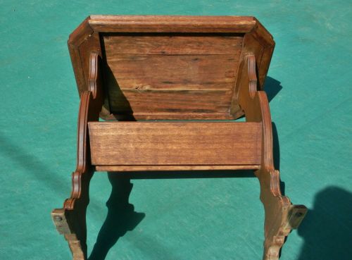 Arts & Crafts Oak Tile Top Book Trough Table NR ebay sydsed