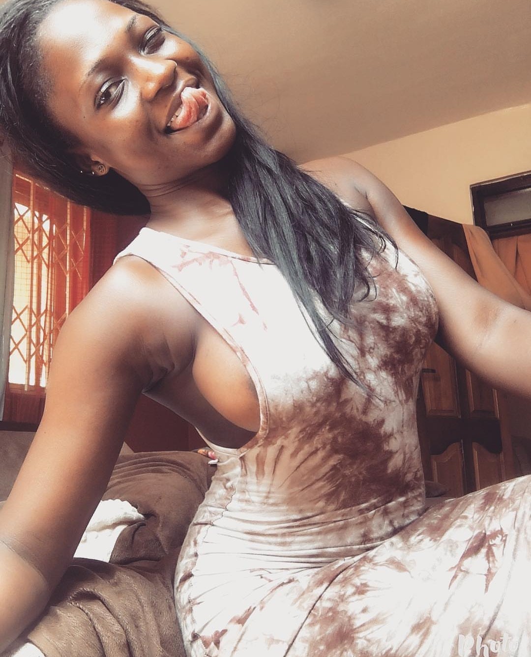 kingjazziedad:  Slim. Sexy. DarkSkinned. Curvy Delish Beauty. Ms its__jorm ❤️❤️❤️