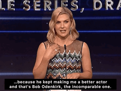 Porn toomanyvocals:Rhea Seehorn wins Best Supporting photos