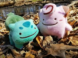 the-ankle-rocker:  Bulbasaur & Clefairy