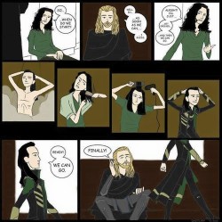 myodliam:  Finishing with the Thor fandom, some comics. Mainly Thorki, but not only.