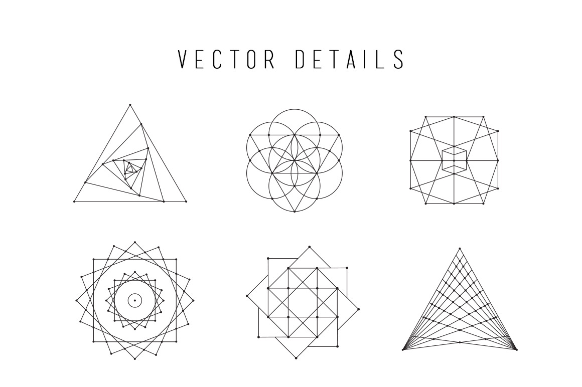 designersof:  Sacred Geometry Bundle download now for just $16