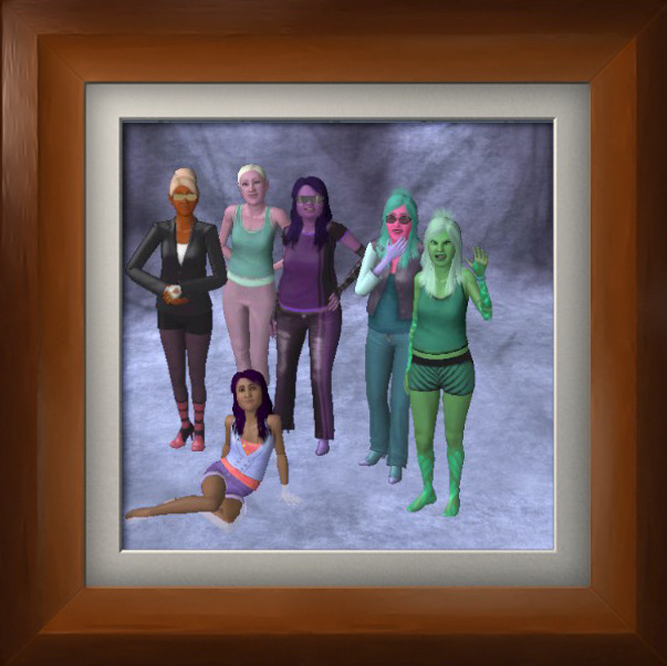 OK, remember when I said I was going to make a Golden Girls-esque Sims scenario where