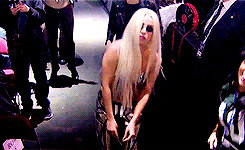 hyelim:    Gaga dancing at The Rolling Stones concert (x)   