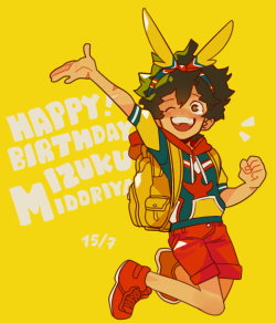 cosumik:  i’m a day late posting this to tumblr but i went away right after drawing this for his birthday yesterday and forgot to post here!! ;;T T) 
