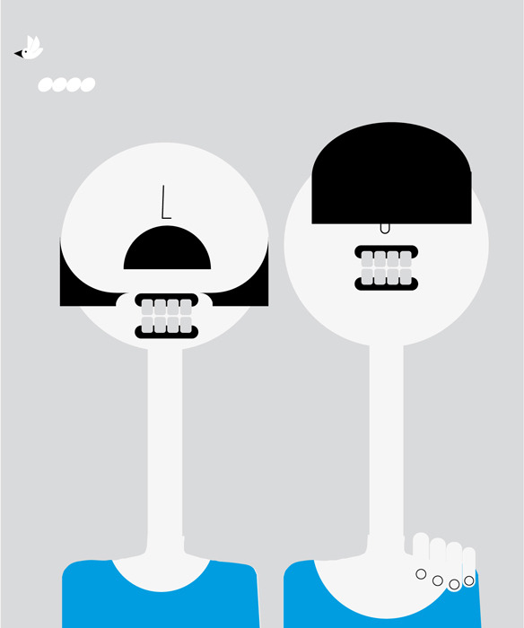 jedavu:  Creative illustrations from Jonathan Calugi 