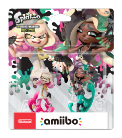 splatoonus:Last month we shared news that ‘Off the Hook’ amiibo figures will launch in stores exclusively as part of a 2-pack later this year. Today, we can confirm that the Pearl &amp; Marina amiibo 2-Pack will make its debut on July 13. I WANT!!!