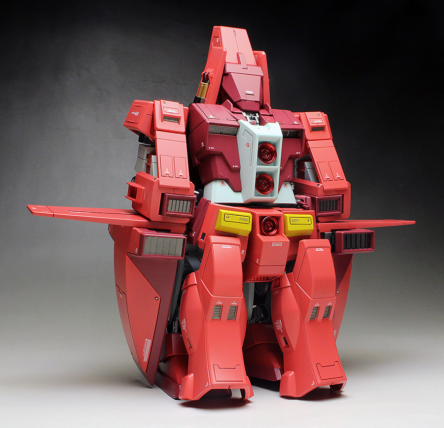 gunjap:  WORK REVIEW: P-Bandai HGBF 1/144 PSYCHO GM MIKIO MASHITA’S MOBILE ARMOR