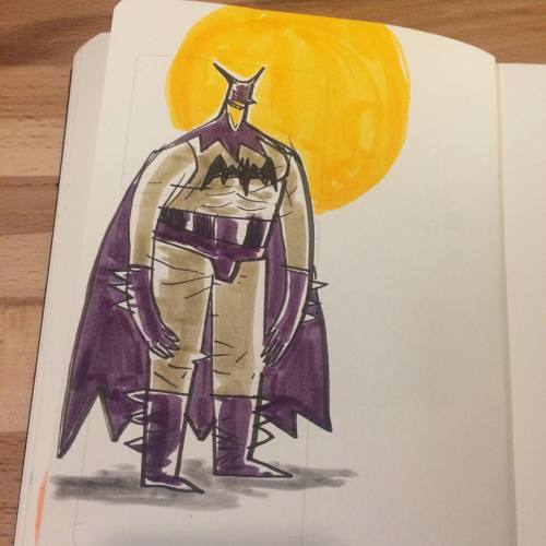 Classic Batman #bahman #colorsketch #classicbatman