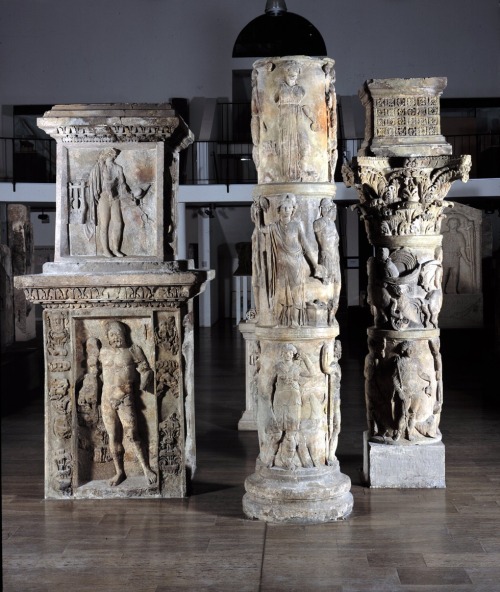 romegreeceart:Jupiter column, Mainz* limestone*1st century CE* Landesmuseum, Mainz