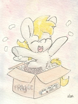 slightlyshade: You’ve got mail!  Mare!  &lt;3