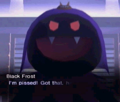 i never really thought about how much me and black frost have in common, he&rsquo;s
