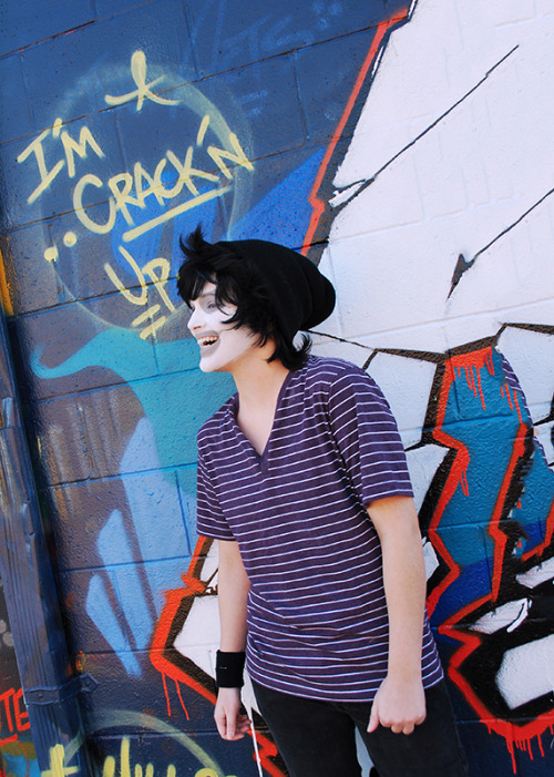 fromgilbowithawesome:fromgilbowithawesome:Gamzee (x) Photo (x/x)This one goes with Sollux and Eridan