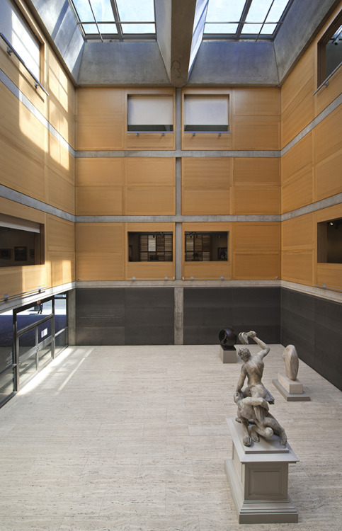 archatlas:  Yale Center for British Art Louis KahnLouis Kahn’s masterful Yale Center for British Art re-opens its doors after the completion of a ั million, eight-year renovation led by New Haven-based Knight Architecture.The five-story 1974 building